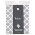 thumbnail image 2 of Kushies Tapis de Changement de Flanelle Plate - Grey Lattice, 2 of 2
