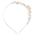 thumbnail image 1 of Tocado delicado para boda, diadema nupcial, accesorios para el cabello de perlas para niña, 1 ud., 1 of 5