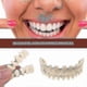thumbnail image 4 of Smile Snap On False Teeth Upper Lower Dental Veneers Dentures Tooth Cover Setyj51-3, 4 of 5