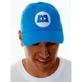 thumbnail image 5 of Disney Monsters Inc. Embroidered Logo Hat Adjustable Strap Baseball Cap, 5 of 7