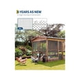 thumbnail image 3 of Eastvita 3ft x 50ft Heavy-Duty Silver Hardware Cloth Galvanized Chicken Wire Mesh Roll for Poultry Netting/Chicken Coops/Rabbit Cages//Garden Fencing, 3 of 9