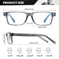 thumbnail image 4 of Gafas de bloqueo de luz azul ANYLUV para hombres y mujeres, 4 of 6