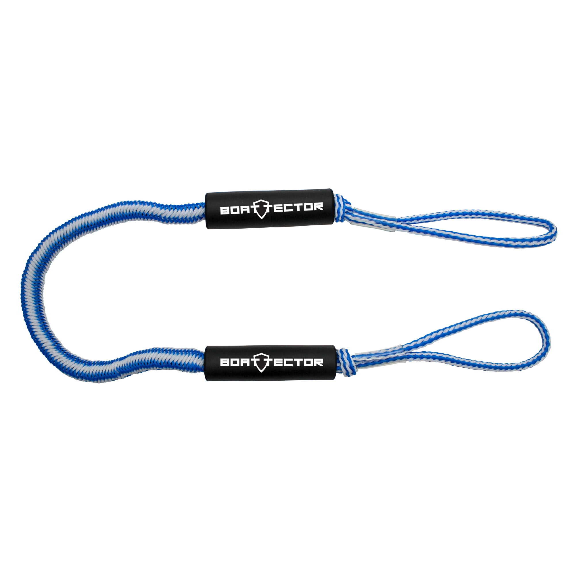 Extreme Max 3006.3059 BoatTector Bungee Dock Line Value 2-Pack - 7', Blue/White