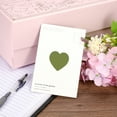 thumbnail image 5 of Uxcell Heart Shaped Sticker 1 Inch Self Adhesive Love Label for Valentine Day, Olives 500 Pcs, 5 of 6