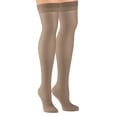 thumbnail image 2 of Collections Etc Non-Run Compression Thigh High Stockings - 3 Pairs, 2 of 6