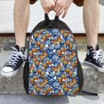 thumbnail image 6 of Rocae Colorful Butterfly1 print Computer bag with separate compartment, suitable for 15 inch laptop backpack, gift for men and women, 6 of 8