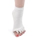 thumbnail image 2 of Soidarity 1 par de calcetines transpirables de algodón para pedicura, amigables con la piel, lavables, todo incluido, calcetines de alineación Cuidado de los pies Armada, 2 of 5