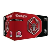 Spyder Premium 68 Caliber Paintballs with Pink Fill - 500 Count