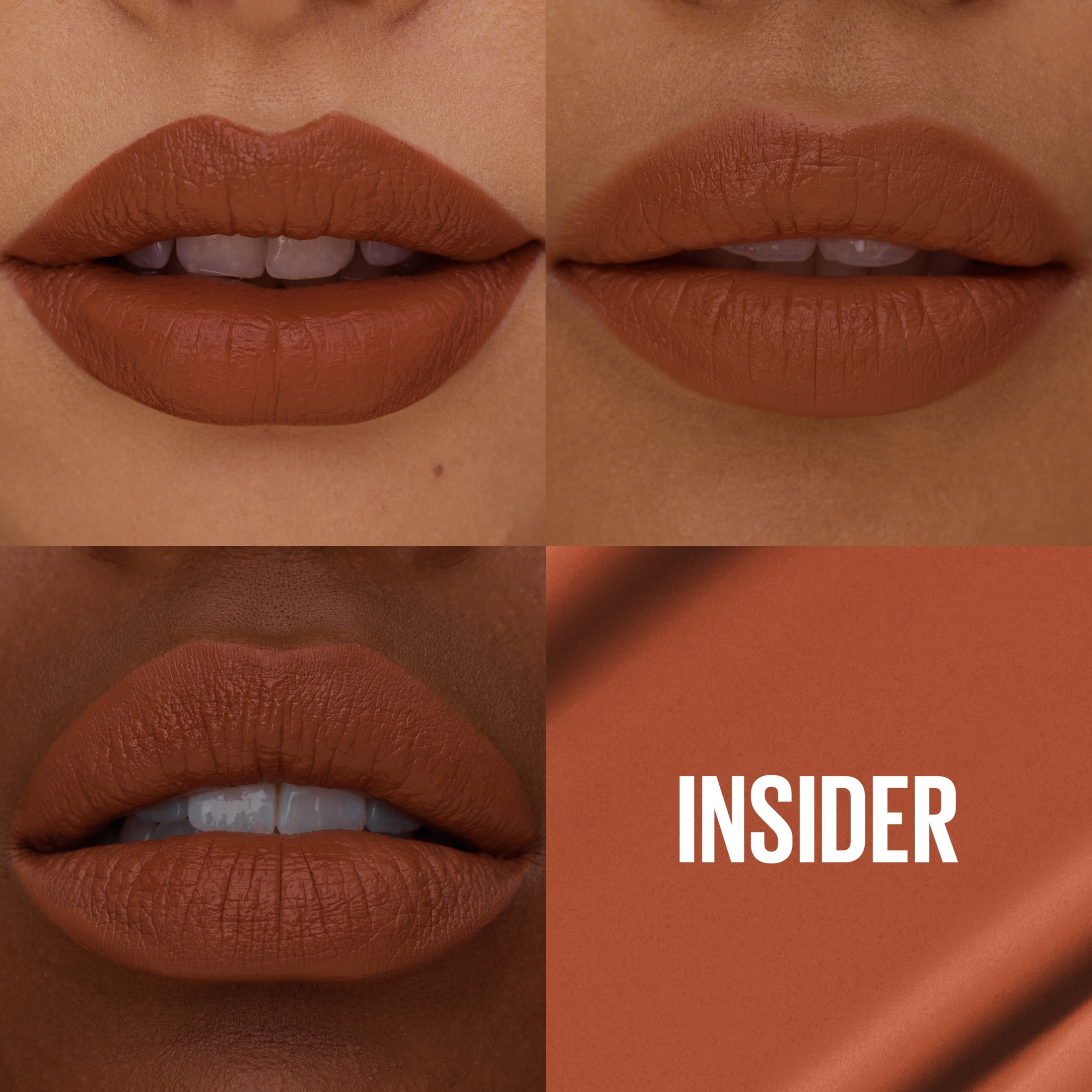Maybelline Super Stay Matte Ink Longwear Liquid Lipstick, Insider, 0.17 fl oz