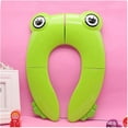 thumbnail image 4 of Portable Travel Potty for Toddlers (Green Frog) - Non-Slip Training Toilet Seat for Kids Travel, 4 of 5