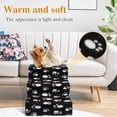 thumbnail image 6 of Vivifying Pet Stairs 3 Steps Indoor Dog Cat Steps Bed Ramp for Puppies up to 45 lbs Black with Paw, 6 of 9