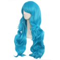 thumbnail image 3 of LinYooLi 28 Pouces/70 cm Perruque Synthétique Cheveux Longs Bouclés (Brun Blond Mélangé), 3 of 4