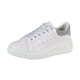 thumbnail image 1 of Tenis Urbano Para Mujer CASTALIA Blanco con Brillos 692-08 CASTALIA  692-08, 1 of 2