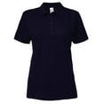 thumbnail image 1 of Gildan Softstyle Womens Short Sleeve Double Pique Polo Shirt, 1 of 3