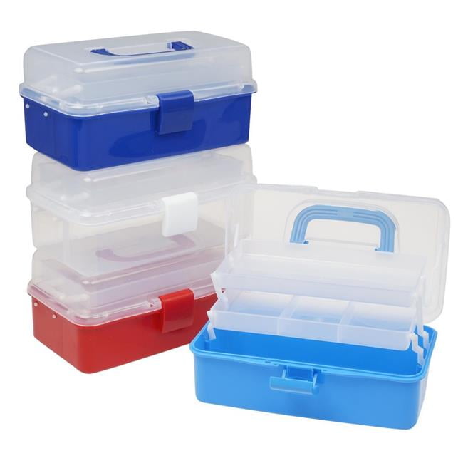 Plastic Tool Box Assorted Case of 12