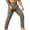 (Casual 15)Green, variant on Casual Pants for Men Fashion Slacks Patchwork Zipper Multiple Pockets Summer Solid Color Full Length Trousers