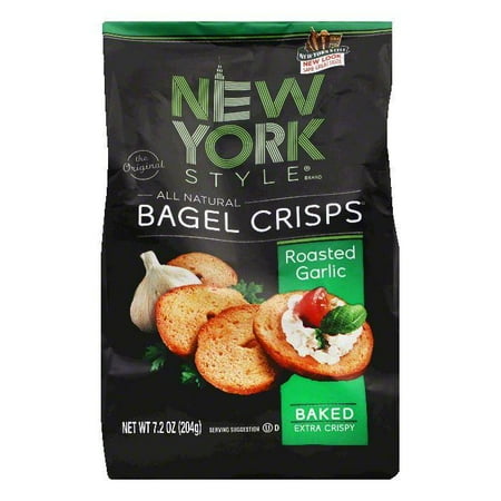 - New York Style Bagel Crisp Garlic, 7.2 OZ (Pack of 12)