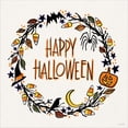 thumbnail image 2 of Great Art Now Halloween Wreath II by Anne Tavoletti, Canvas Wall Art, 12W x 12H, 2 of 2