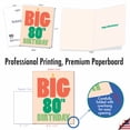 thumbnail image 3 of 1 Large Funny Birthday Greeting Card (8.5 x 11 Inch) - Big Ones Milestones 80 J9071MBG, 3 of 6