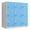 Blue, variant on MECOLOR Brown body with white door 9 Door Metal Locker Cabinet Used for Gym Staff in Office School or Home