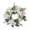 A, variant on 1 Pcs Artificial Hydrangea Candle Rings Wreaths,9.84 Inch Small Wreath Pillar Candle Holder,Center Mini Artificial Flower Wreaths Candle Ring Wreaths Holder,For Wedding Door Wall Window Decor,White