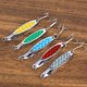 thumbnail image 4 of 5 señuelos de pesca artificiales de metal con lentejuelas de colores, cebos duros para pesca en el mar con anzuelos., 4 of 12