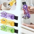 thumbnail image 1 of Cepillo Limpiador Multifuncional | Herramienta Portátil para Limpiar Vasos y Botellas | Diseño Versátil y Eficiente | Materiales Duraderos | Fácil de Usar | Ideal para Todo Tipo de Vasos | 1 Unidad, 1 of 2