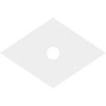thumbnail image 4 of 16"W x 10 5/8"H x 2"ID x 5 1/2"C x 1"P Diamond Architectural Grade PVC Contemporary Ceiling Medallion, 4 of 11