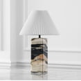 thumbnail image 4 of Safavieh Couture Mackenzie 25" Powder Coating Table Lamp, Light Brown/Black, 4 of 12