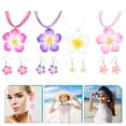 thumbnail image 1 of OUNONA 4Jgo Collar De Plumeria De Arcilla Para Fiesta Hawaiana Con Delicado, 1 of 8