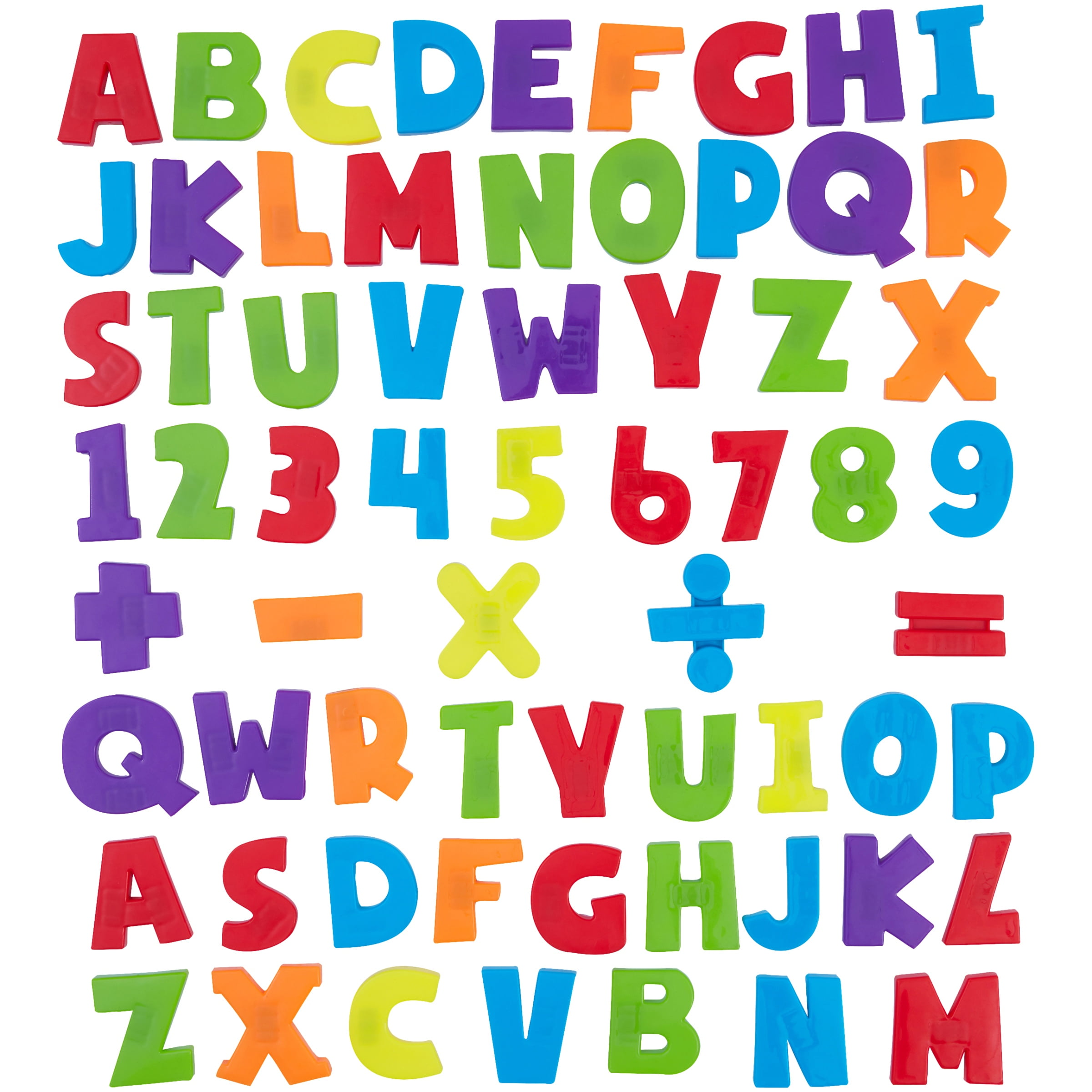 spark create imagine 120 piece magnetic letters and numbers letters and numbers