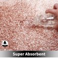 thumbnail image 3 of CPDD Bath Rug ,24\u201dx40\u201d,100% Polyester Extra Shaggy Soft and Non-Slip Machine Washable Dry Bathroom Mats,Thick Plush Rugs for Bathroom Bathtub Kids Tub Shower,Pink Pink 24”x40”, 3 of 7