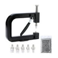 thumbnail image 4 of Pearl Setting Machine Beads Punching Machine Manual Beading Machine Beads Rivet Fixing Machine for Garment, Hats, Shoes, Beads DIY Accessories Black, 4 of 8