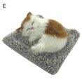 thumbnail image 4 of Plush Simulation Cat Stuffed Toy Home Car Decor Embedded Bamboo Charcoal Bag, 4 of 6