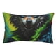 thumbnail image 1 of Fotbe Realistic Style Wolf Warrior Funda de Almohada Decorativa Estilo Occidental, Lujo en Algodón, Fundas para Almohadas King, Cojín Estampado para Decoración del Hogar-14"x20", 1 of 6