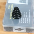 thumbnail image 2 of WHAMVOX 170 Pcs Bouchons à Vis Noirs Décoratifs Ronds pour Bricoleur, 2 of 8