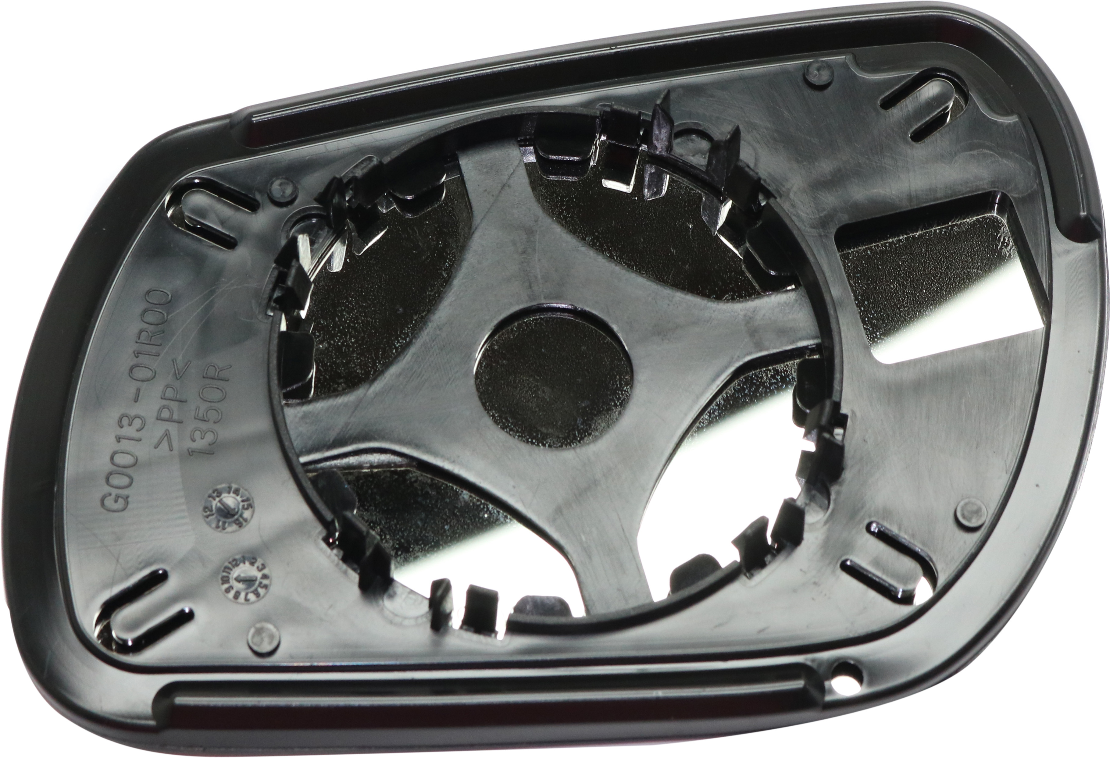 Mirror Glass Compatible With 2004-2009 Mazda 3 2009 Sport Right Passenger Side Kool-Vue