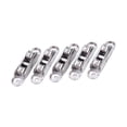thumbnail image 1 of lingqin 5 Pieces Push Pull Window Pulley Metal Wheel Roller Pulley for Sliding Doors Concave, 1 of 9