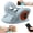 Grey, variant on Neck Massager 2026,4-In-1 Massager With Heat For Pain Relief Deep Tissue,26° Angle Neck Massager With Heating And Vibration,3D Deep Tissue Massage For Shoulder And Back