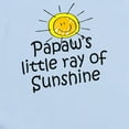 thumbnail image 2 of CafePress - Papaw's Sunshine Infant Bodysuit - Baby Light Bodysuit, Size Newborn - 24 Months, 2 of 4