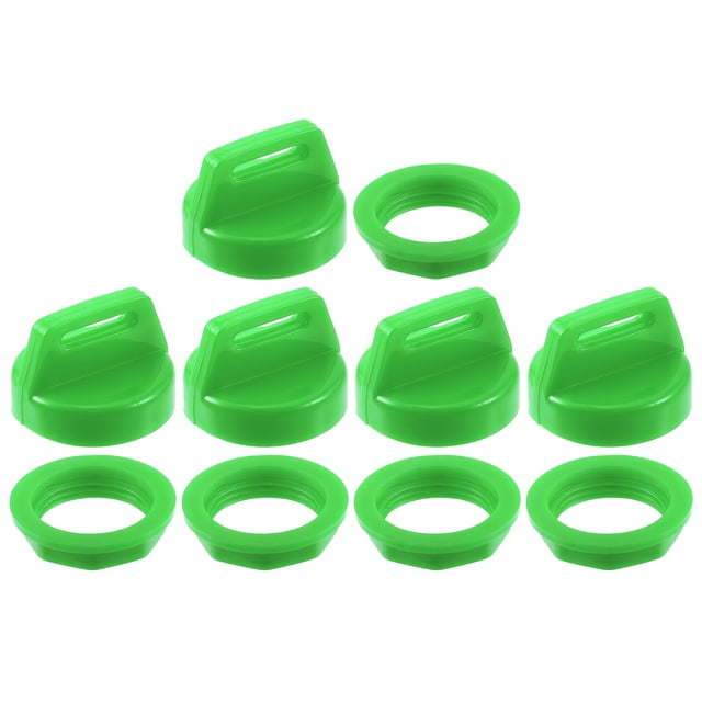 5 Juego ATV Encendido Llave Cubierta Tapa con Tapa Tuerca para Polaris Verde