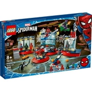 LEGO Marvel Spider-Man Attack on the Spider Lair 76175 Collectible Building Toy (466 Pieces)