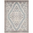 thumbnail image 2 of Ankara Blue/Light Blue 7'10" x 10'3" Traditional Rectangle Area Rug, 2 of 3