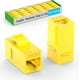 thumbnail image 1 of Acoplador Keystone Sokqovt CAT6 RJ45 (paquete de 24), color amarillo, 1 of 7