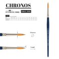 thumbnail image 3 of Pincel Escoda Chronos Serie 1351 Sintético y Sable, 3 of 5