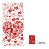 Hotwon Valentine's Day Cellophanes Bag Gift Bag Party Supplies Candy Biscuits Packaging Bag
