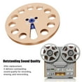 thumbnail image 4 of 7 Inch Empty Tape Reel, Aluminum NAB Flanges Universal Open Reel Tape Empty Reel for 1/4 Inch Tape, for , for  Studer, 4 of 7