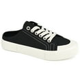 thumbnail image 5 of JENN ARDOR Women's Backless Walking Sneakers Slip-on Canvas Mule Shoes Closed Toe Slippers, 5 of 13