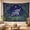 A, variant on XaaKee Ornate Navy Equine, Golden Meadow Wall Tapestry, High-Quality Polyester Large Wall Tapestry for Bedroom Living Room Decor, 60x40Inch