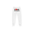 thumbnail image 6 of I Love My Boyfriend Sweatpants (L, White), 6 of 7